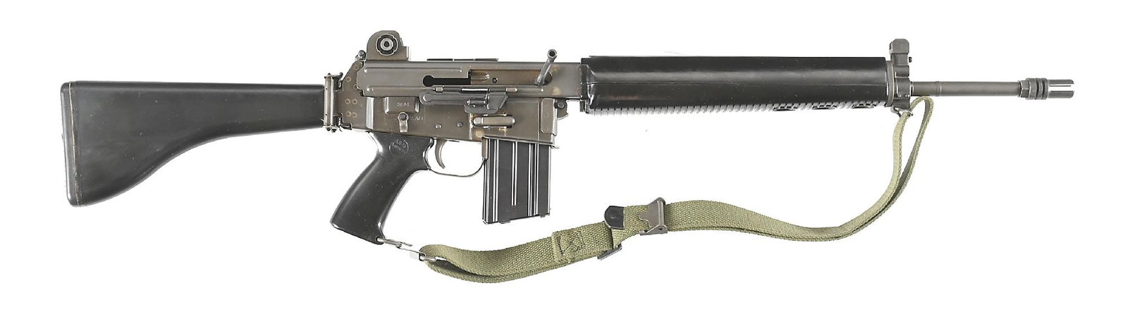 (C) OUTSTANDING EARLY COSTA MESA ARMALITE AR-180 SEMI-AUTOMATIC RIFLE WITH BOX. (1 of 10)