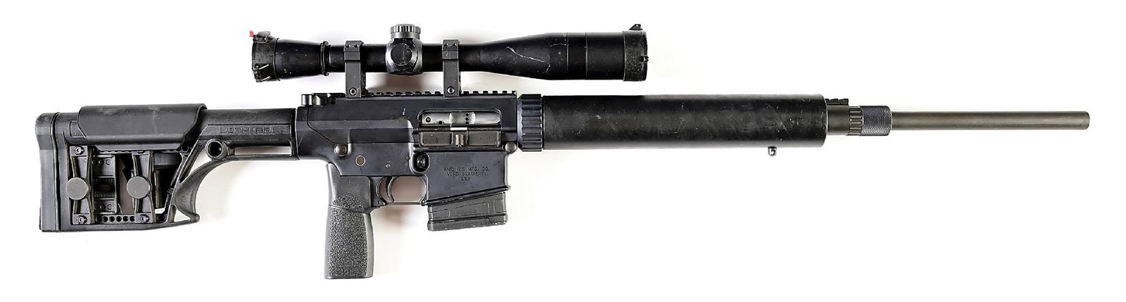 (M) KNIGHT'S MANUFACTURING COMPANY SR-25 .308 WINCHESTER SEMI-AUTOMATIC RIFLE. (1 of 8)