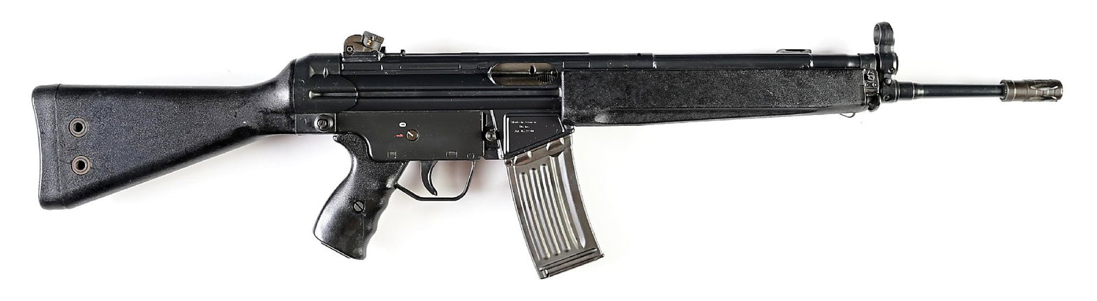 (M) HK 93 SEMI-AUTOMATIC RIFLE. (1 of 8)
