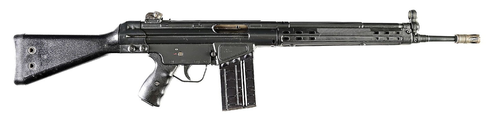 (M) PRE-BAN HECKLER & KOCH HK 91 SEMI-AUTOMATIC RIFLE. (1 of 7)