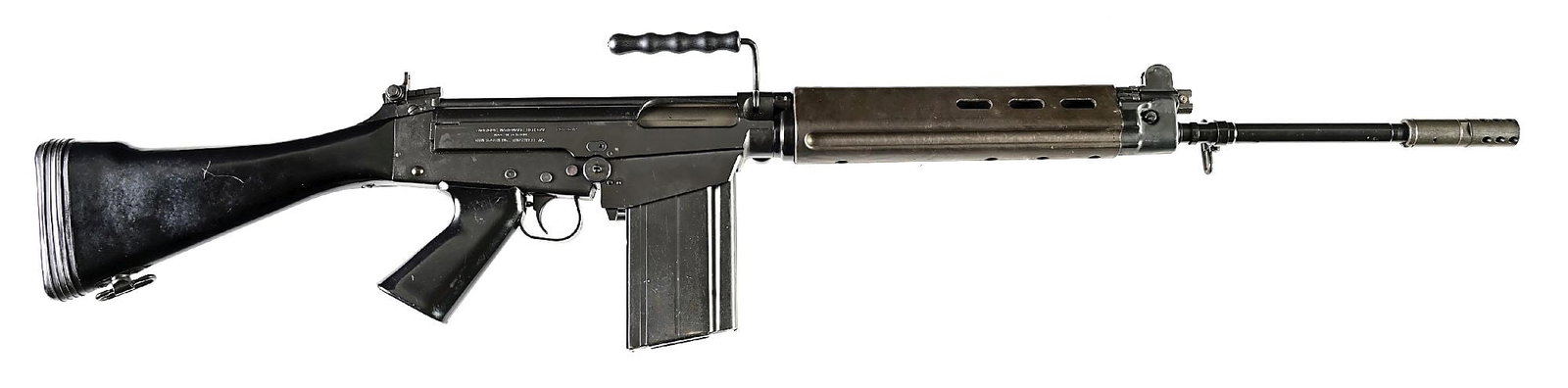 (M) PRE-BAN FN FAL .308 MATCH SEMI-AUTOMATIC RIFLE. (1 of 10)