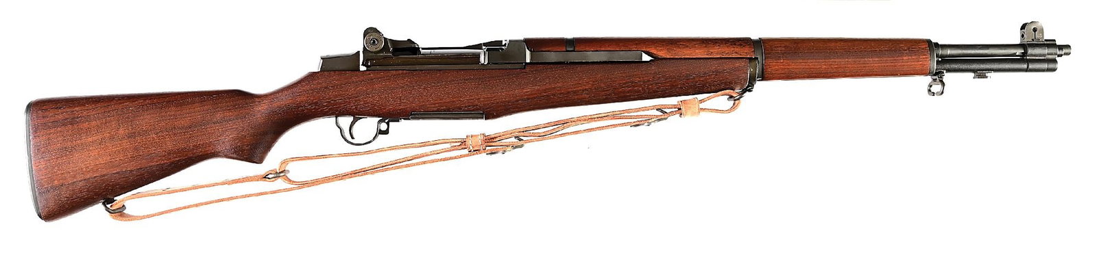 (C) FINE SPRINGFIELD 1959 NATIONAL MATCH M1 GARAND SEMI-AUTOMATIC RIFLE WITH RARE H&R NM BARREL. (1 of 11)