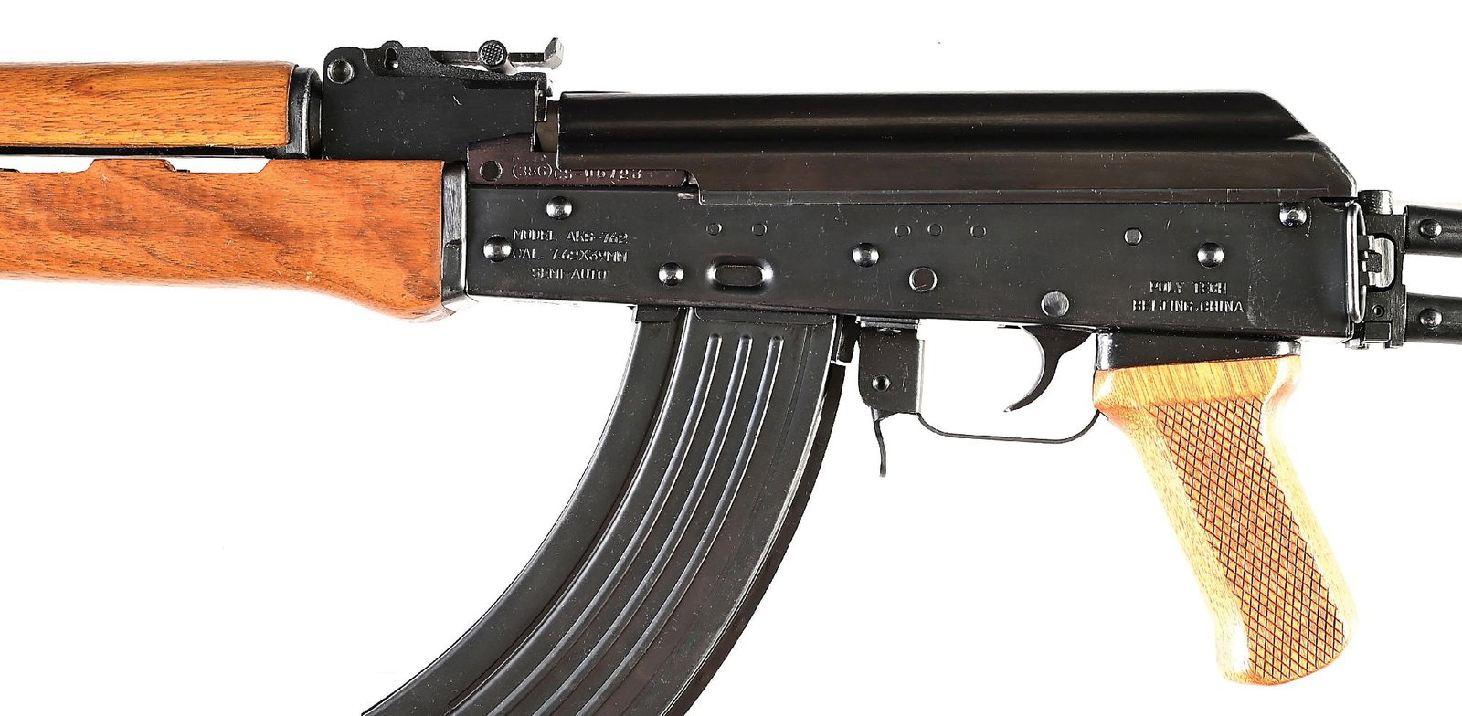 (M) PRE-BAN POLYTECH AKS-762 SIDE FOLDER SEMI-AUTOMATIC RIFLE. - 5