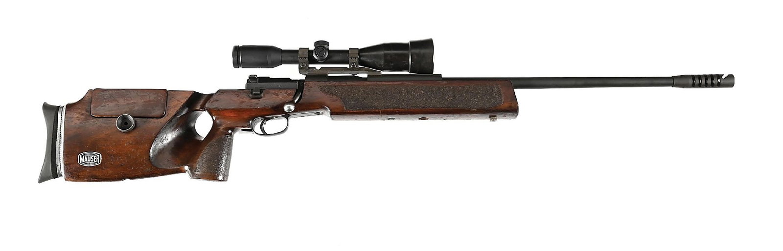 (M) RARE MAUSER MODEL 66S BOLT ACTION SNIPER RIFLE. (1 of 9)