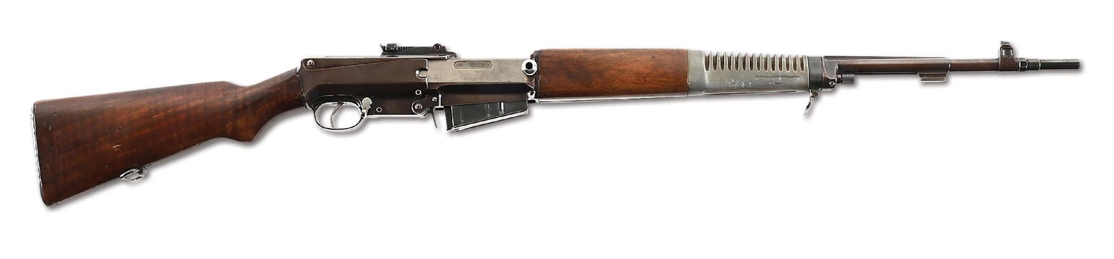 (C) EXCEPTIONALLY RARE CZ ZH 29 8MM MAUSER SEMI-AUTOMATIC RIFLE: Exceptionally high quality Czech ZH-29 semi-automatic rifle made in Czechoslovakia at the Brno factory prior to WWII. Visible parts appear all matching and action operates smoothly. Aside from the mag