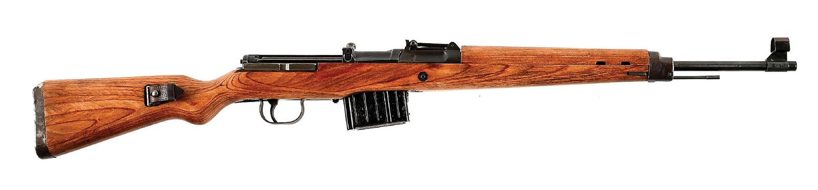 (C) WALTHER K.43 8MM MAUSER SEMI-AUTOMATIC RIFLE. (1 of 9)