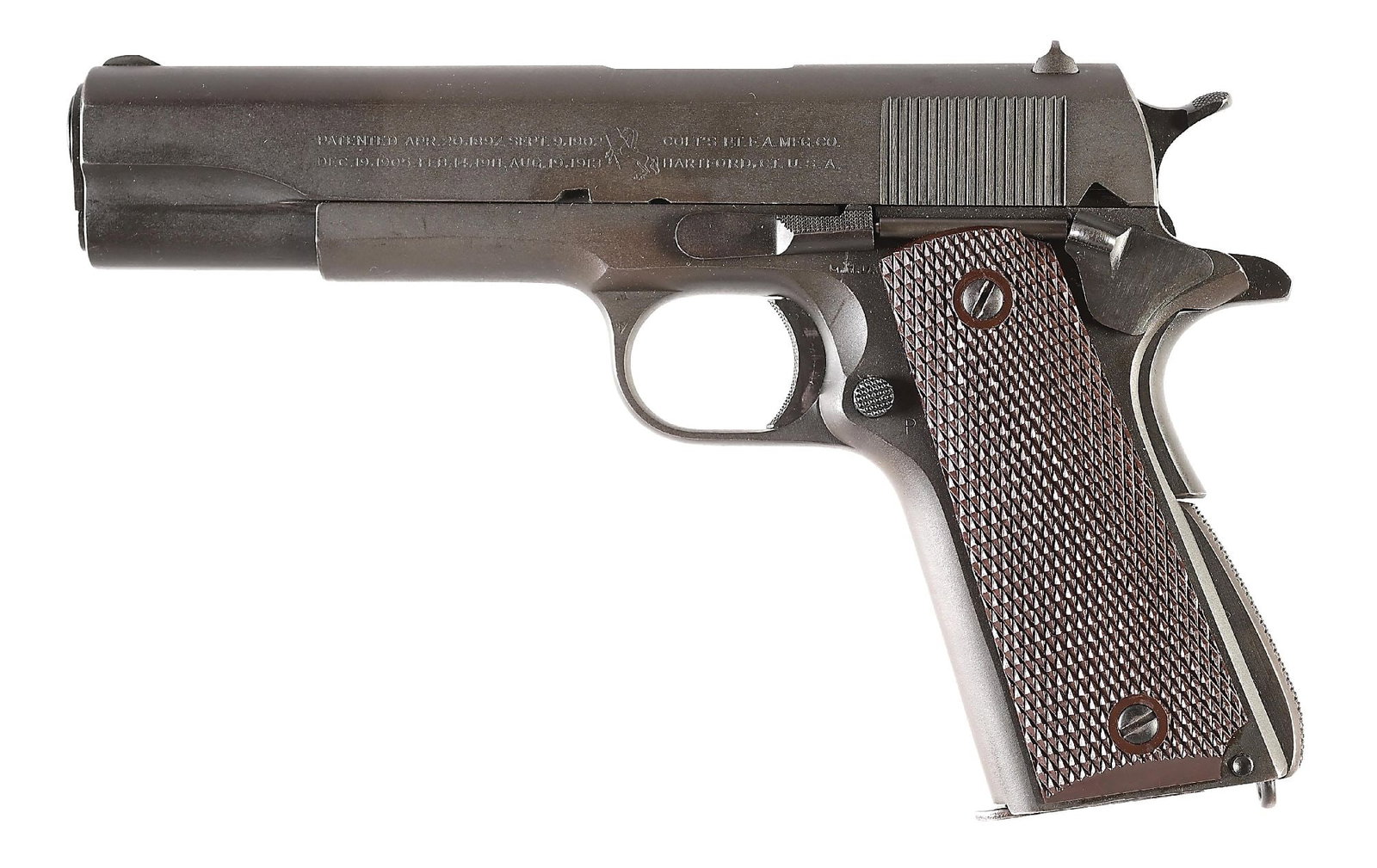 (C) COLT MODEL 1911A1 .45 ACP SEMI-AUTOMATIC PISTOL (1 of 7)