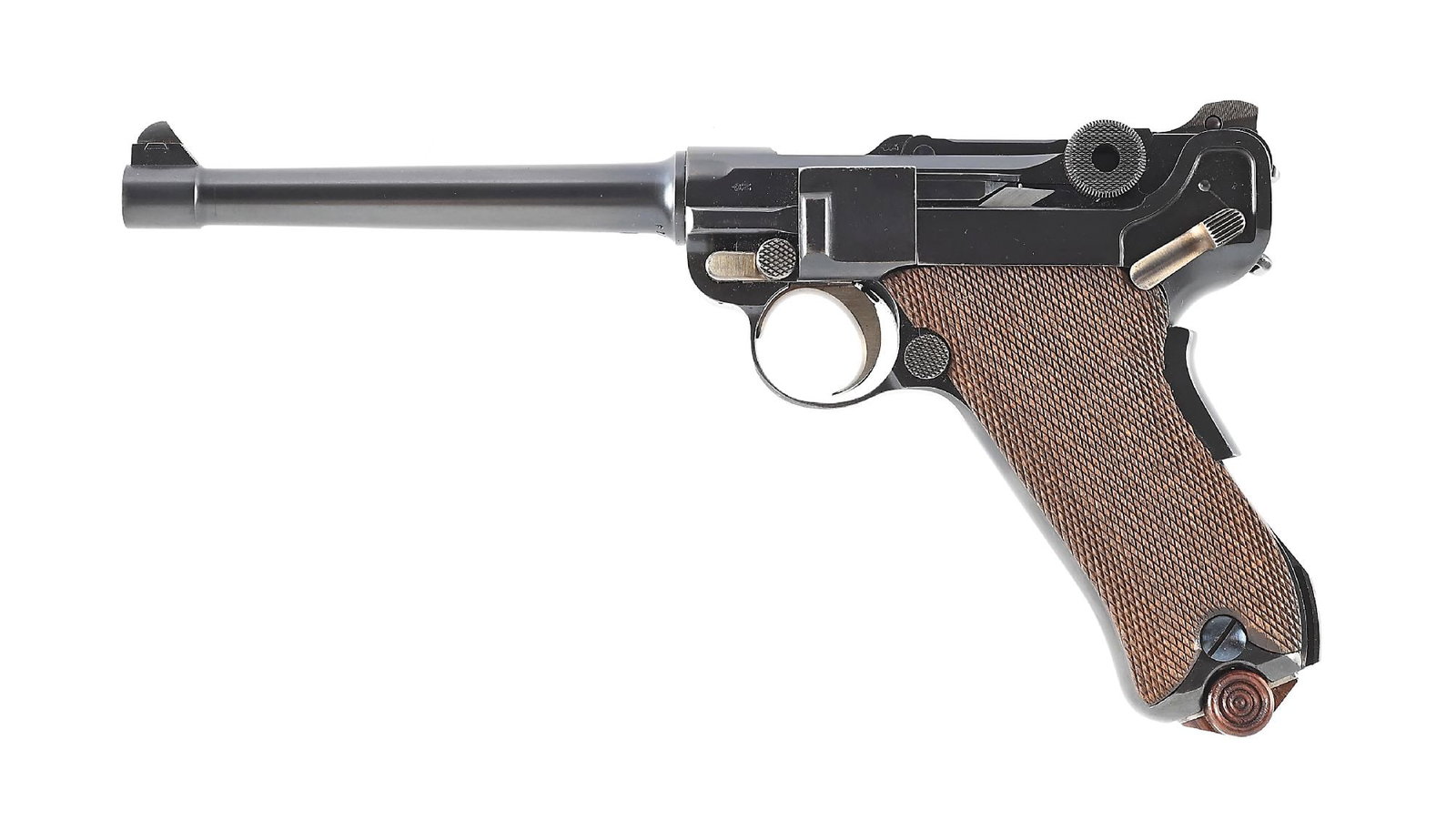 (C) DWM 1906 COMMERCIAL NAVY 9MM SEMI-AUTOMATIC PISTOL. (1 of 12)