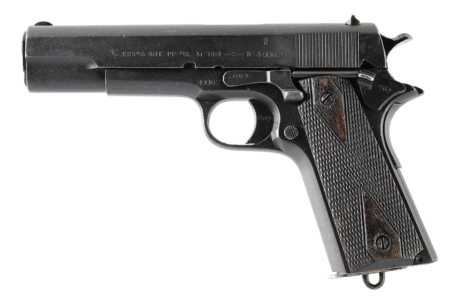 (C) GERMAN INSPECTED NORWEGIAN KONGSBERG MODEL 1914 45 PISTOL. (1 of 9)