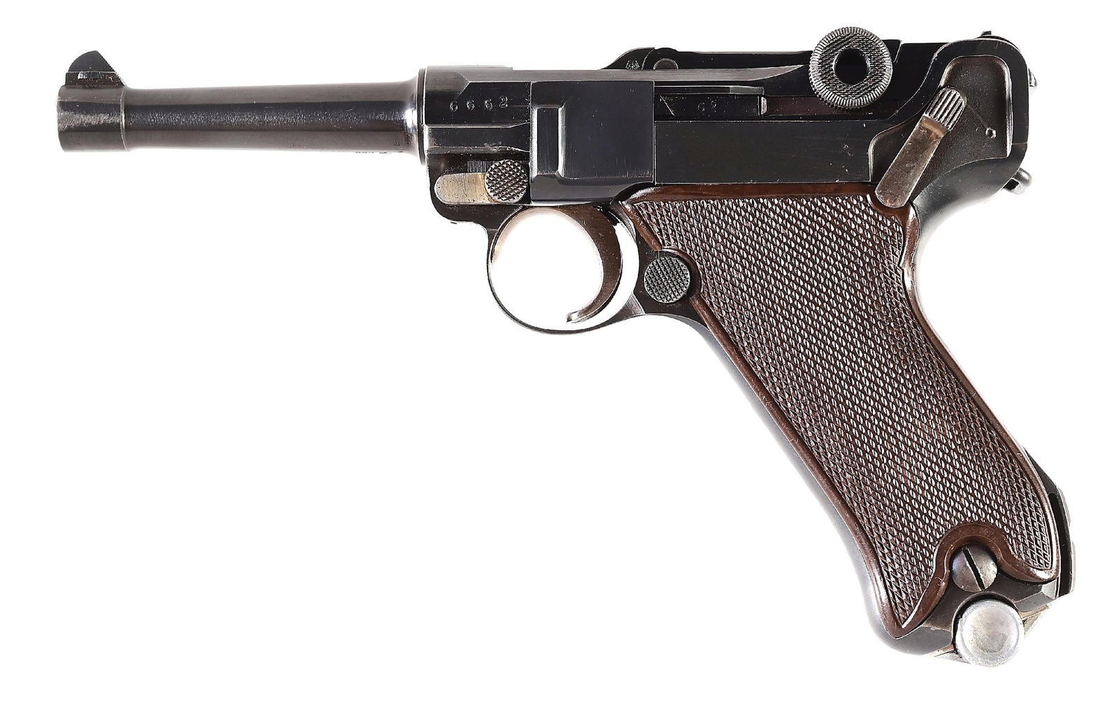 (C) KRIEGHOFF P.08 LUGER 9MM SEMI-AUTOMATIC PISTOL (1936) (1 of 9)