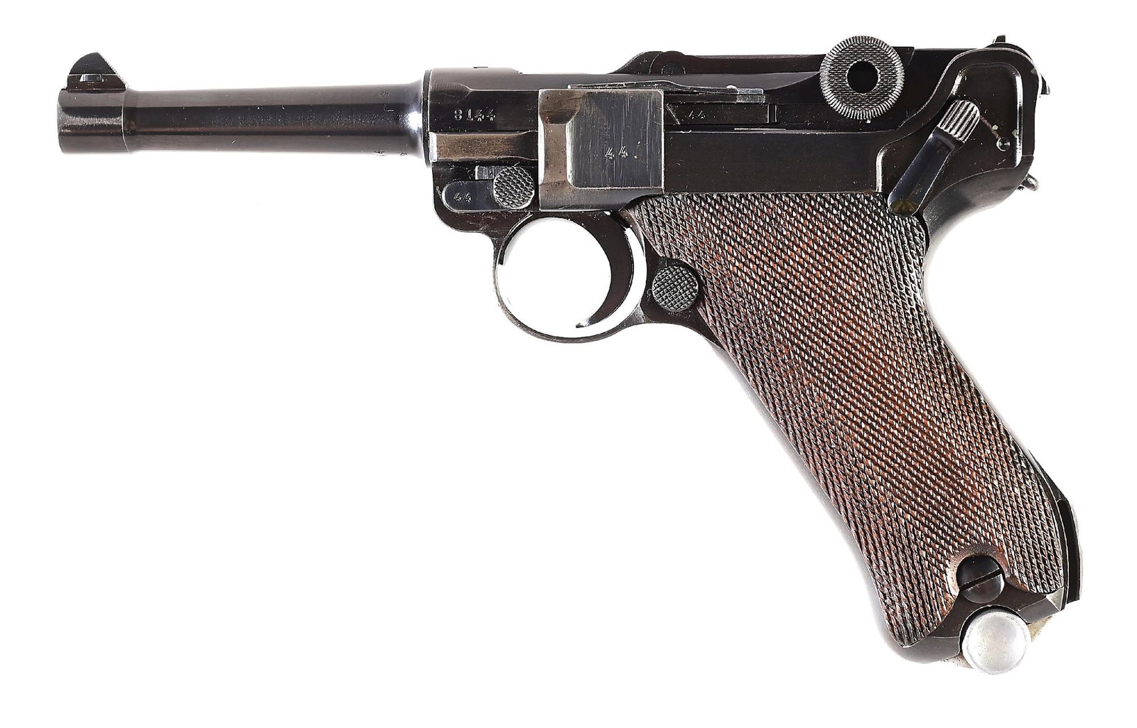 (C) MAUSER S/42 LUGER SEMI-AUTOMATIC PISTOL WITH HOLSTER (1 of 13)