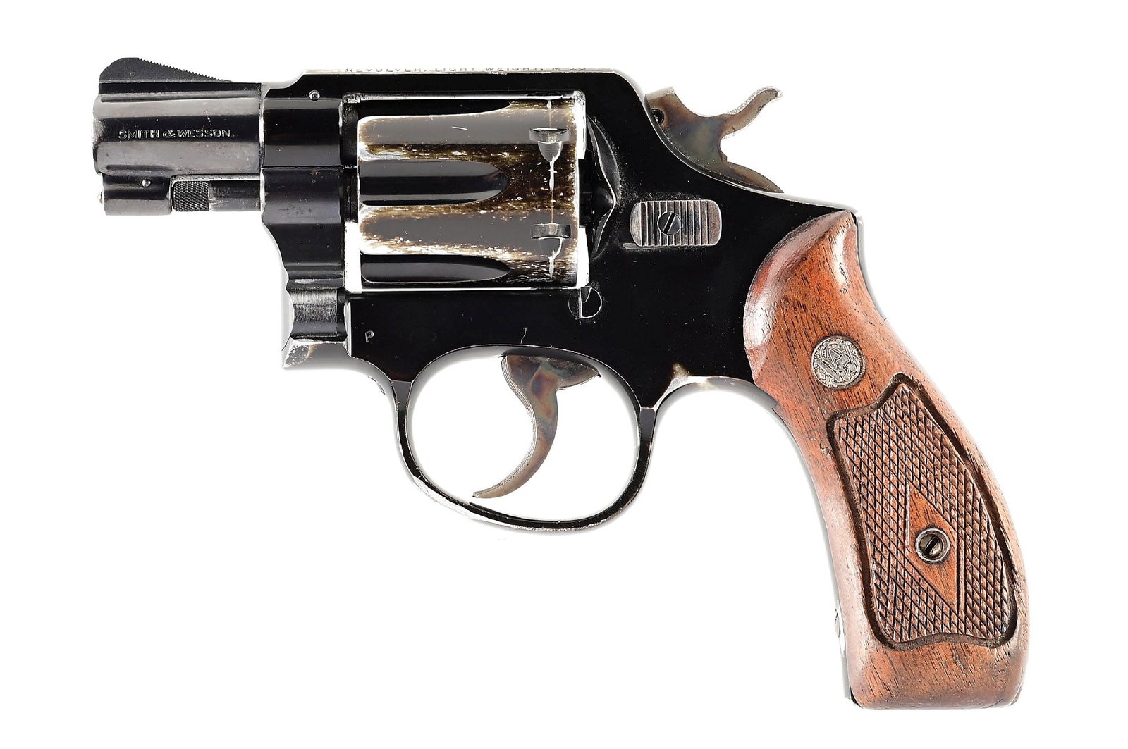 (C) SMITH & WESSON M13 AIRCREWMAN .38 SPECIAL DOUBLE ACTION REVOLVER. (1 of 13)