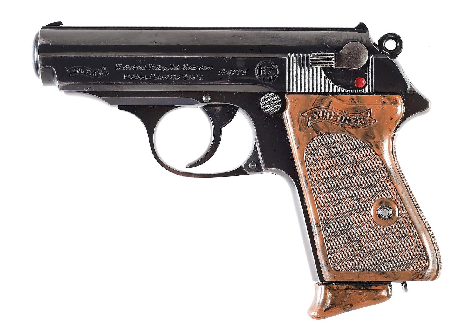 (C) RZM WALTHER PPK SEMI-AUTOMATIC PISTOL. (1 of 7)