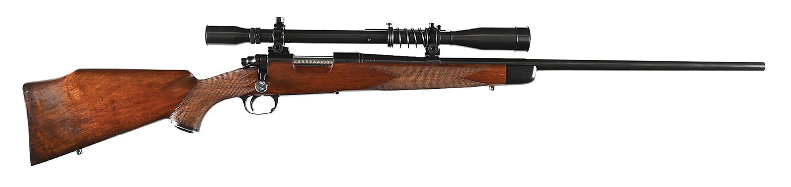 (C) GRIFFIN & HOWE REMINGTON MODEL 722 .222 BOLT ACTION RIFLE WITH UNERTL SCOPE. (1 of 10)