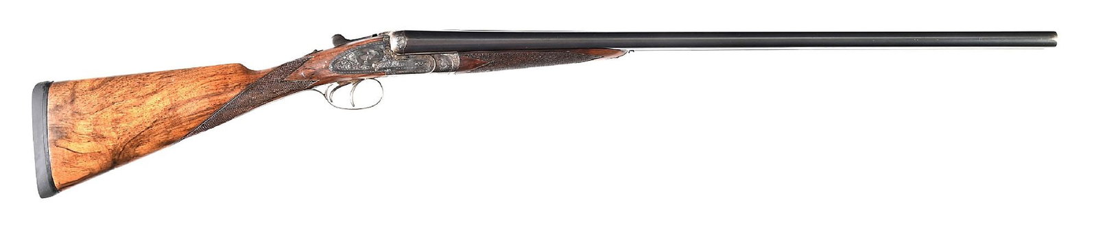 (C) W.C. SCOTT 12 GAUGE "THE MONTE CARLO B" SLE SIDE BY SIDE SHOTGUN. (1 of 10)