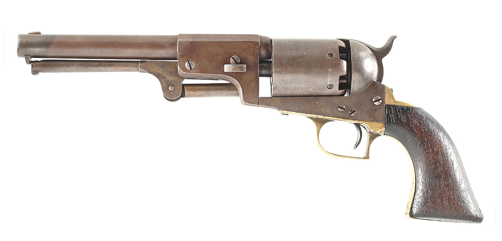 (A) COLT FIRST MODEL DRAGOON SINGLE ACTION PERCUSSION PISTOL (1 of 8)