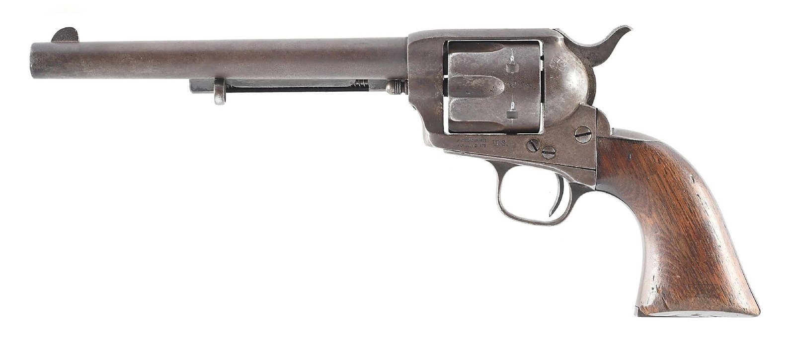 (A) COLT SINGLE ACTION ARMY REVOLVER WITH DOCUMENTATION TO GENERAL GEORGE A. CUSTER'S FARRIER. (1 of 18)