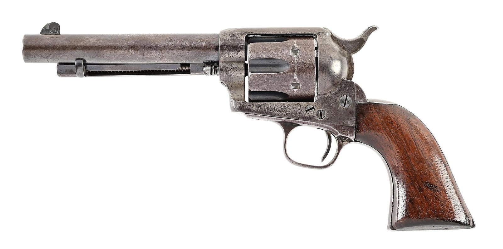 (A) COLT ARTILLERY MODEL SINGLE ACTION ARMY REVOLVER. (1 of 11)