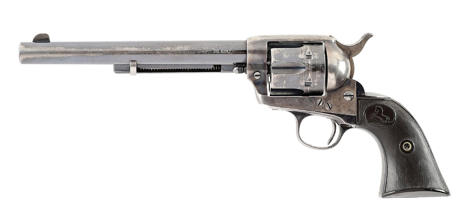 (C) FIRST GENERATION COLT SINGLE ACTION ARMY REVOLVER IN .38 COLT (1 of 12)
