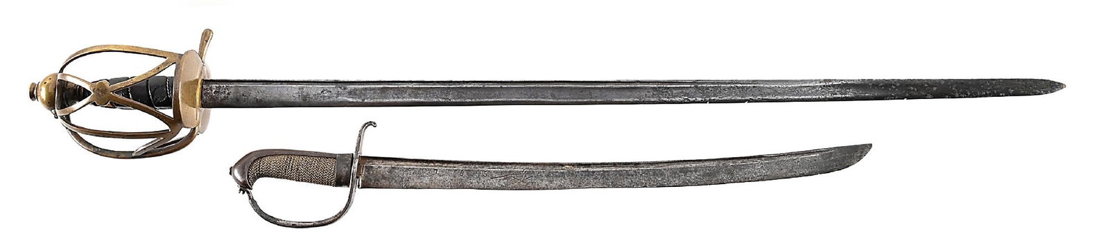 LOT OF 2: EUROPEAN SWORDS. (1 of 12)