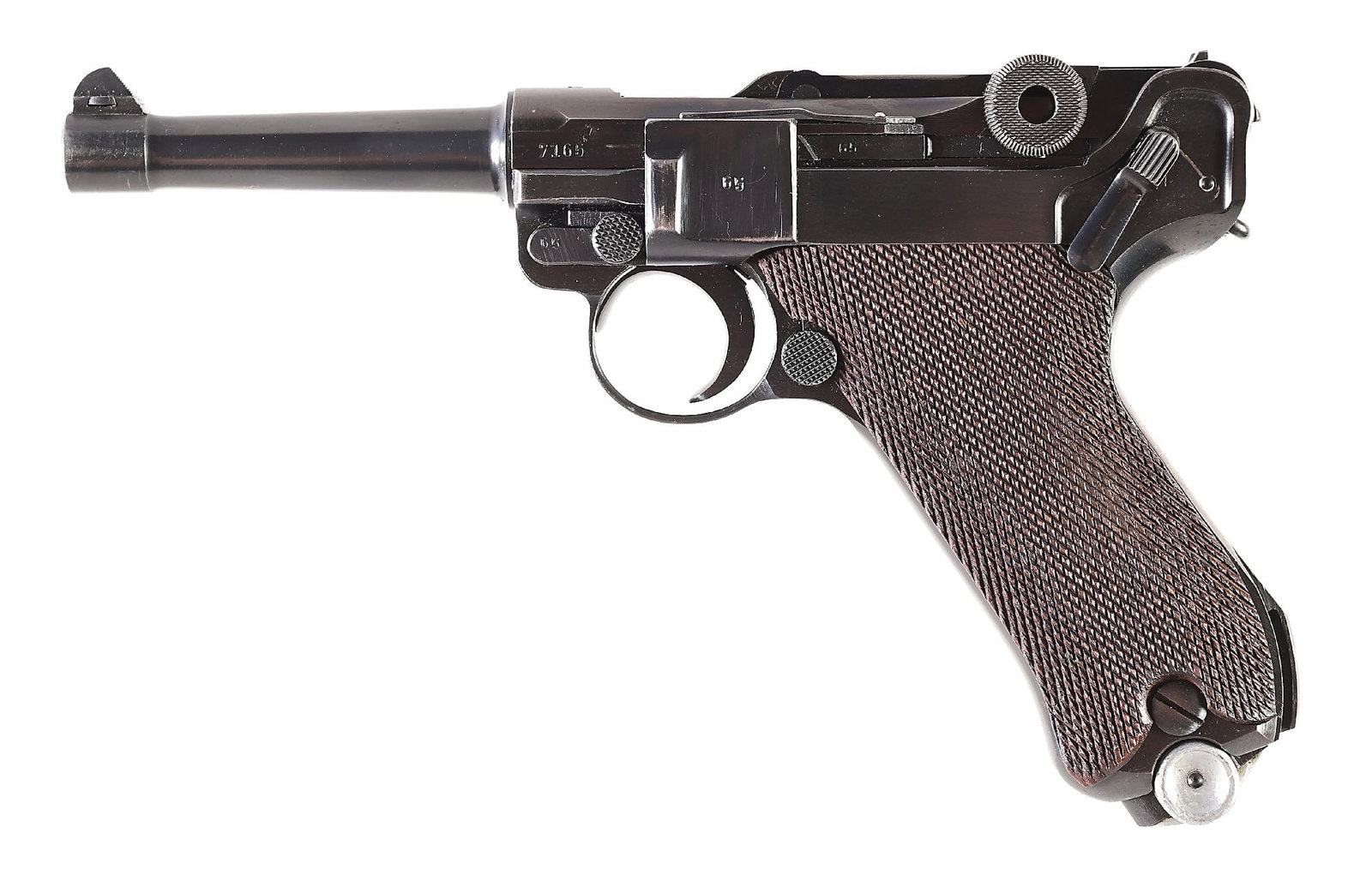 (C) EAGLE L POLICE MAUSER BANNER LUGER SEMI-AUTOMATIC PISTOL. (1 of 10)