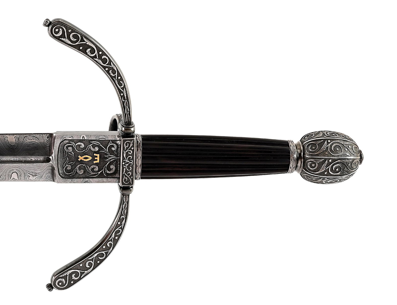 VINCE EVANS CUSTOM LEFT HAND DAGGER. - 4