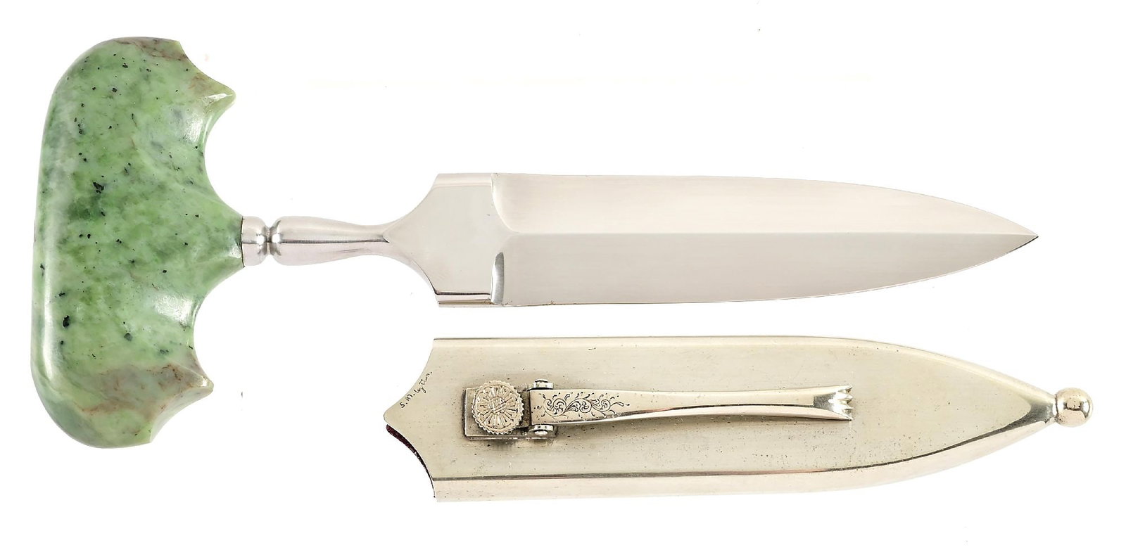 STEVEN RAPP PUSH DAGGER. - 2