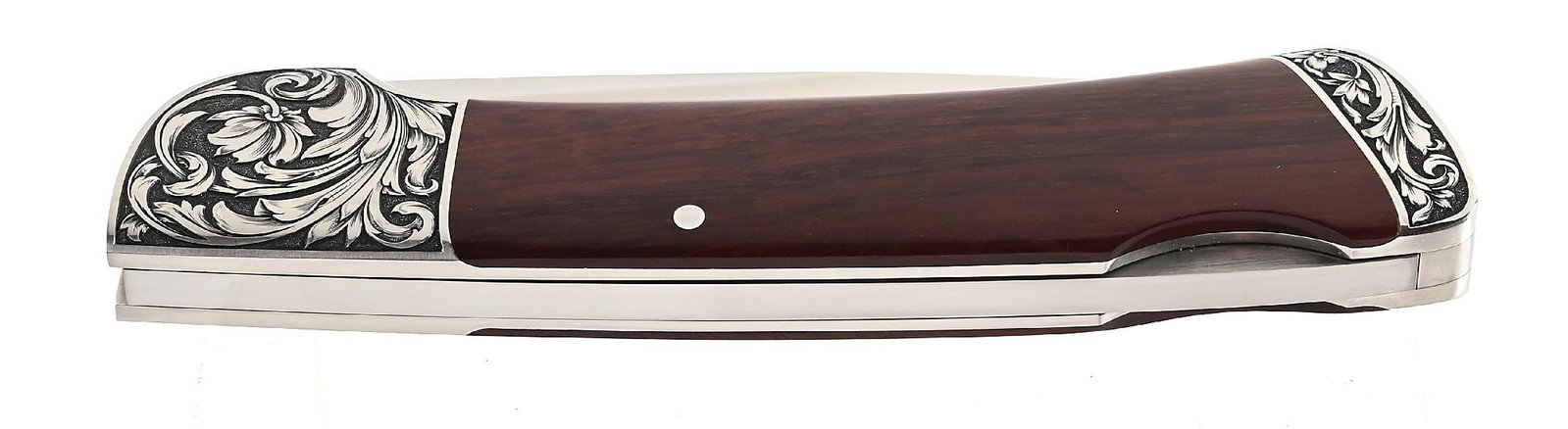 TM DOWELL CUSTOM FOLDER ENGRAVED BY RON SKAGGS. - 4