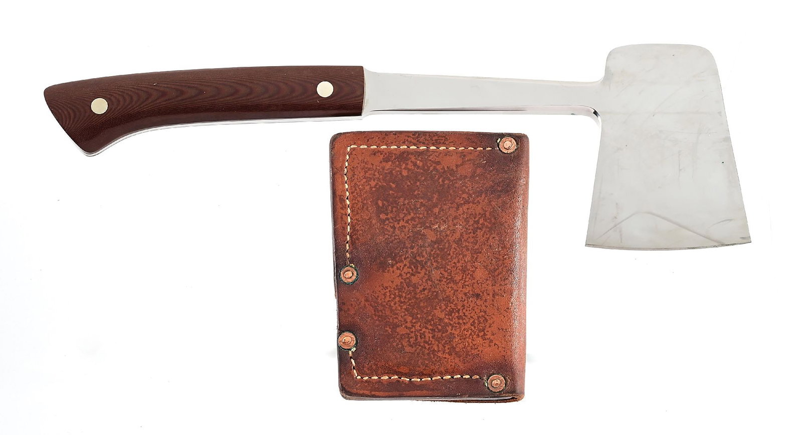 TM DOWELL CUSTOM HATCHET. - 2