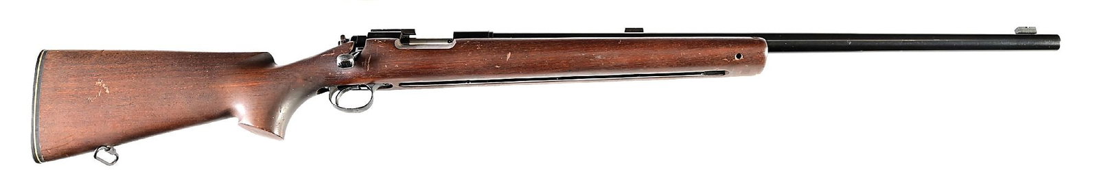 (C) U.S. REMINGTON MODEL 40-X .22 LR BOLT ACTION TARGET RIFLE. (1 of 9)