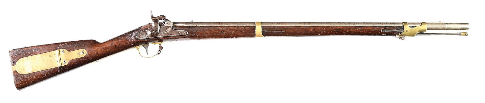 (A) CIVIL WAR ALTERED US CONTRACT REMINGTON MODEL 1841 "MISSISSIPPI" PERCUSSION RIFLE (1 of 7)