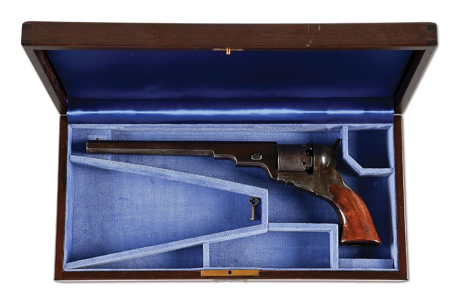 (A) DIXIE GUN WORKS PATERSON NO. 5 PERCUSSION REVOLVER. (1 of 4)