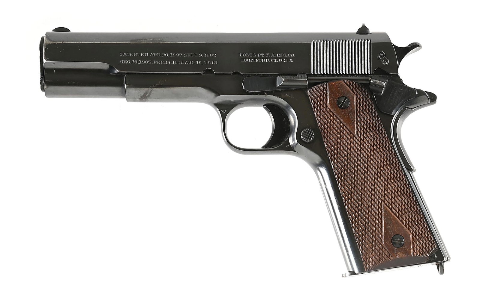(C) COLT C SERIES GOVERNMENT MODEL .45 ACP SEMI-AUTOMATIC PISTOL (1916) (1 of 8)