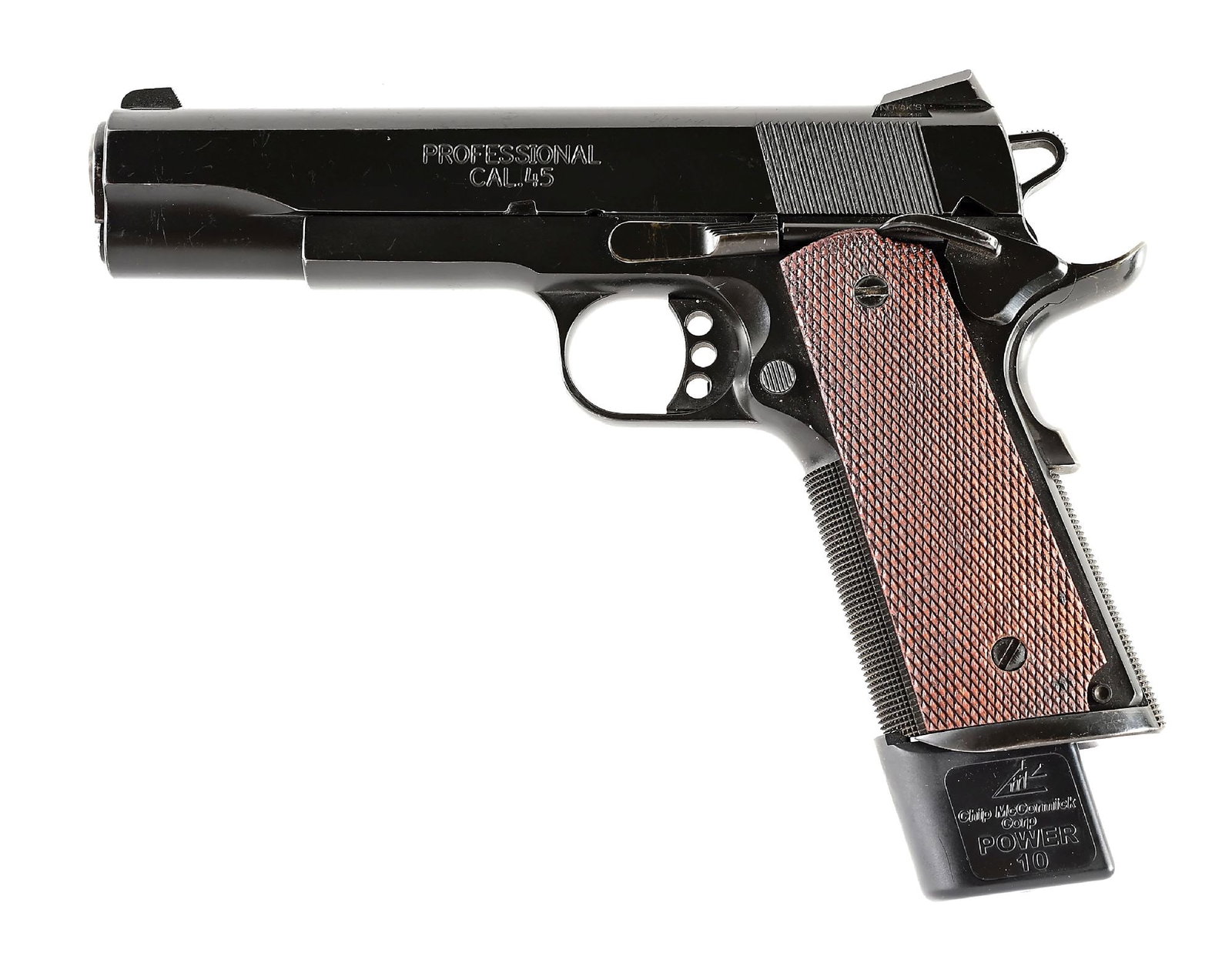 (M) SPRINGFIELD ARMORY CUSTOM SHOP PROFESSIONAL .45 ACP SEMI-AUTOMATIC PISTOL. (1 of 7)
