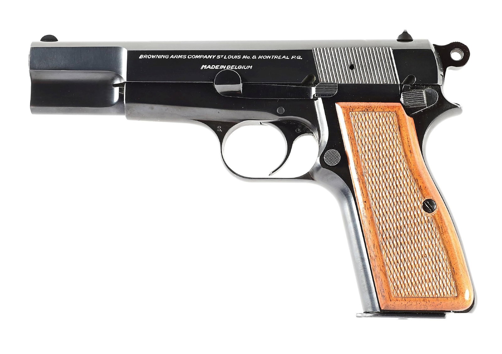 (C) EARLY BELGIAN T-SERIES BROWNING HIGH POWER 9MM PISTOL (1 of 7)