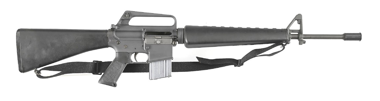 (M) COLT SP1 AR-15 SEMI-AUTOMATIC RIFLE WITH BOX (1977). (1 of 9)