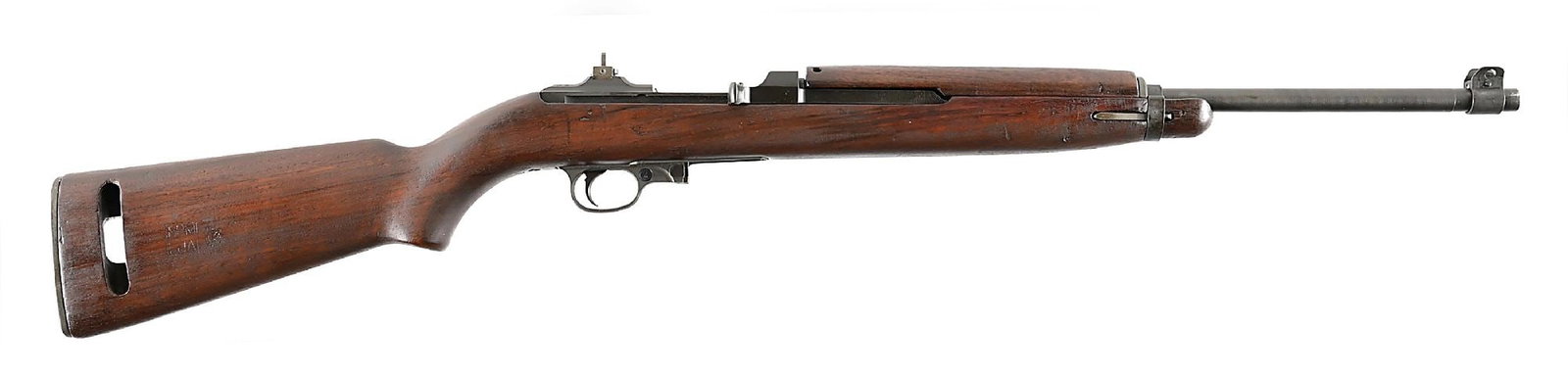 (C) NATIONAL POSTAL METER M1 CARBINE SEMI-AUTOMATIC RIFLE WITH UNION SWITCH & SIGNAL RECIEVER. (1 of 9)