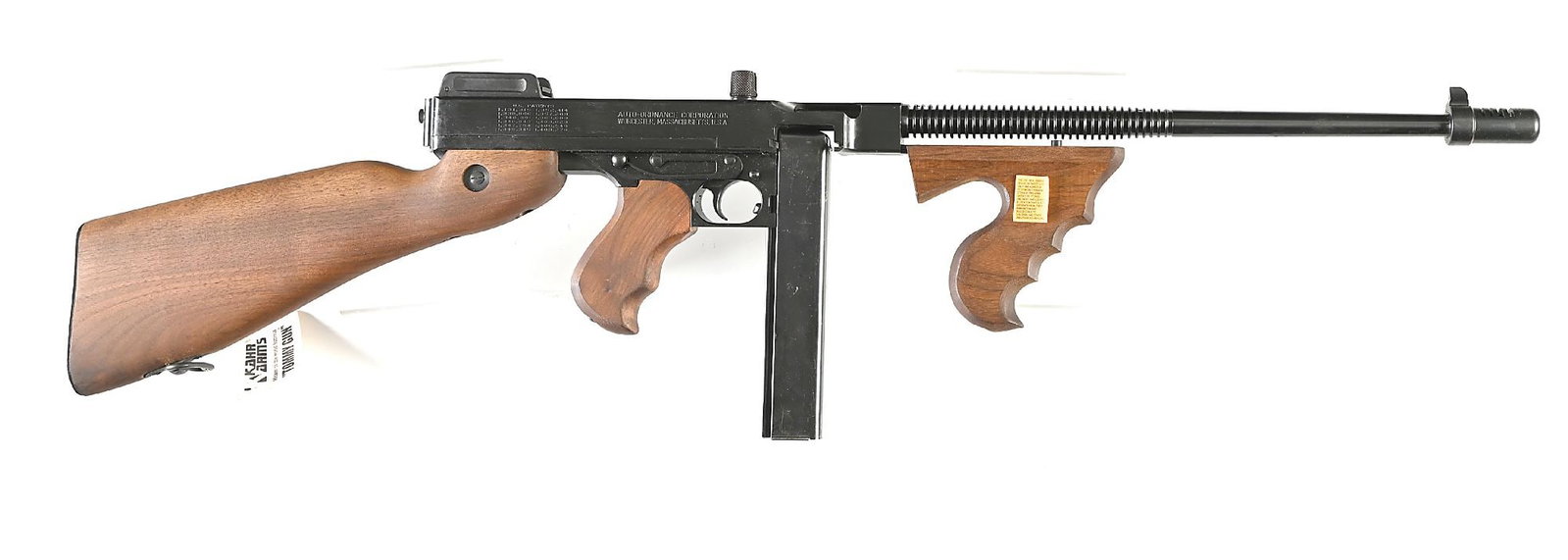 (M) AUTO ORDNANCE MODEL 1927A1 THOMPSON SEMI-AUTOMATIC RIFLE. (1 of 11)