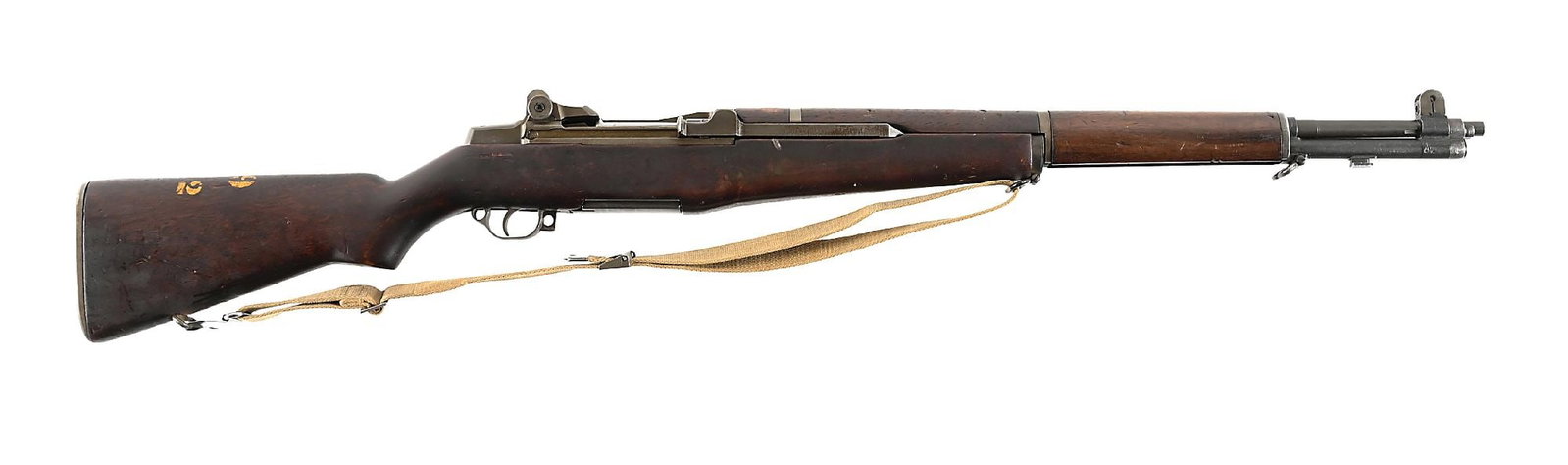(C) SPRINGFIELD M1 GARAND .30-06 SPRINGFIELD SEMI-AUTOMATIC RIFLE. (1 of 9)