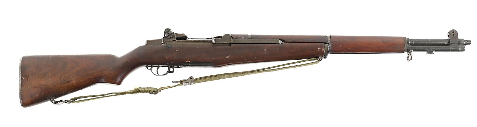 (C) WWII SPRINGFIELD M1 GARAND .30-06 SPRINGFIELD SEMI-AUTOMATIC RIFLE. (1 of 8)