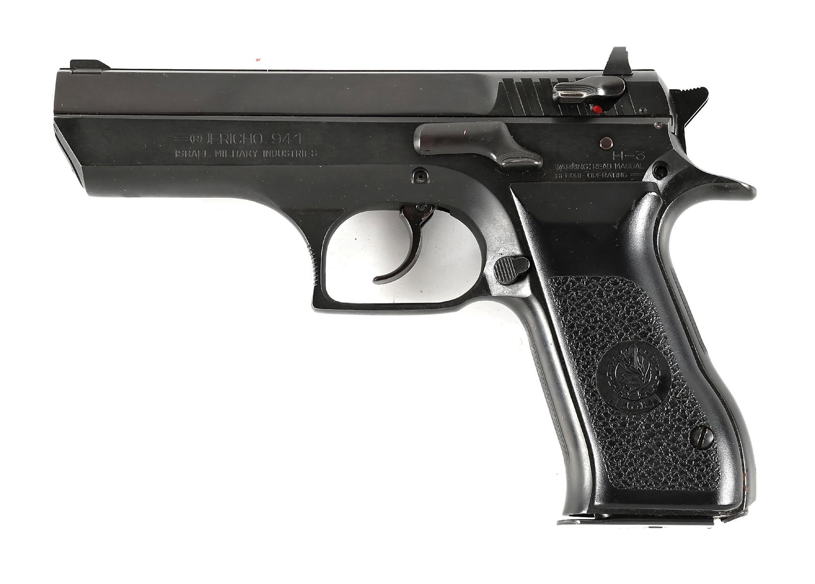 (M) IMI JERICHO 941 SEMI-AUTOMATIC PISTOL WITH CASE AND .41 AE BARREL. (1 of 3)