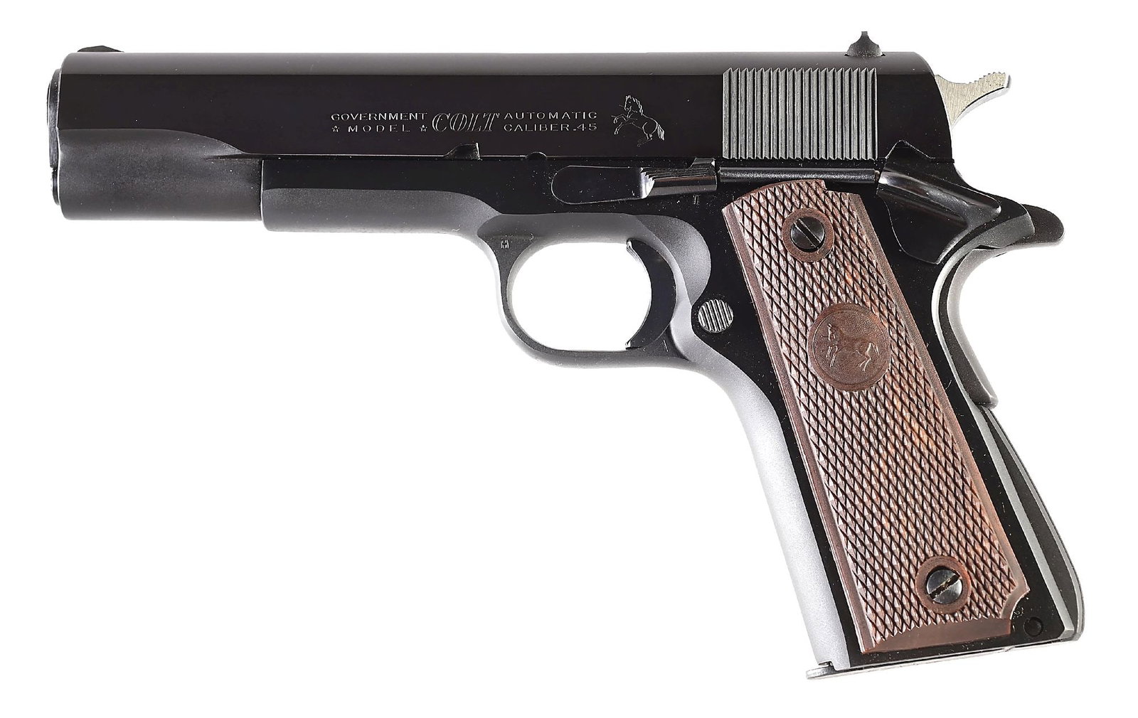 (C) COLT BB SERIES GOVERNMENT MODEL .45 ACP SEMI-AUTOMATIC PISTOL WITH BOX (1 of 8)