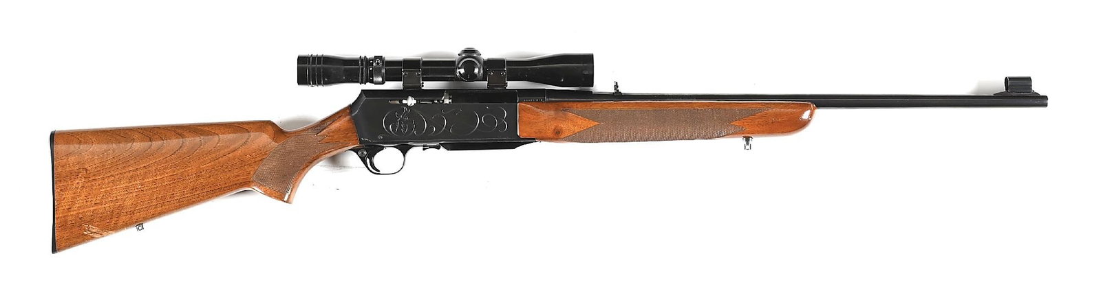 (C) BELGIAN BROWNING BAR .30-06 SEMI-AUTOMATIC RIFLE. (1 of 2)