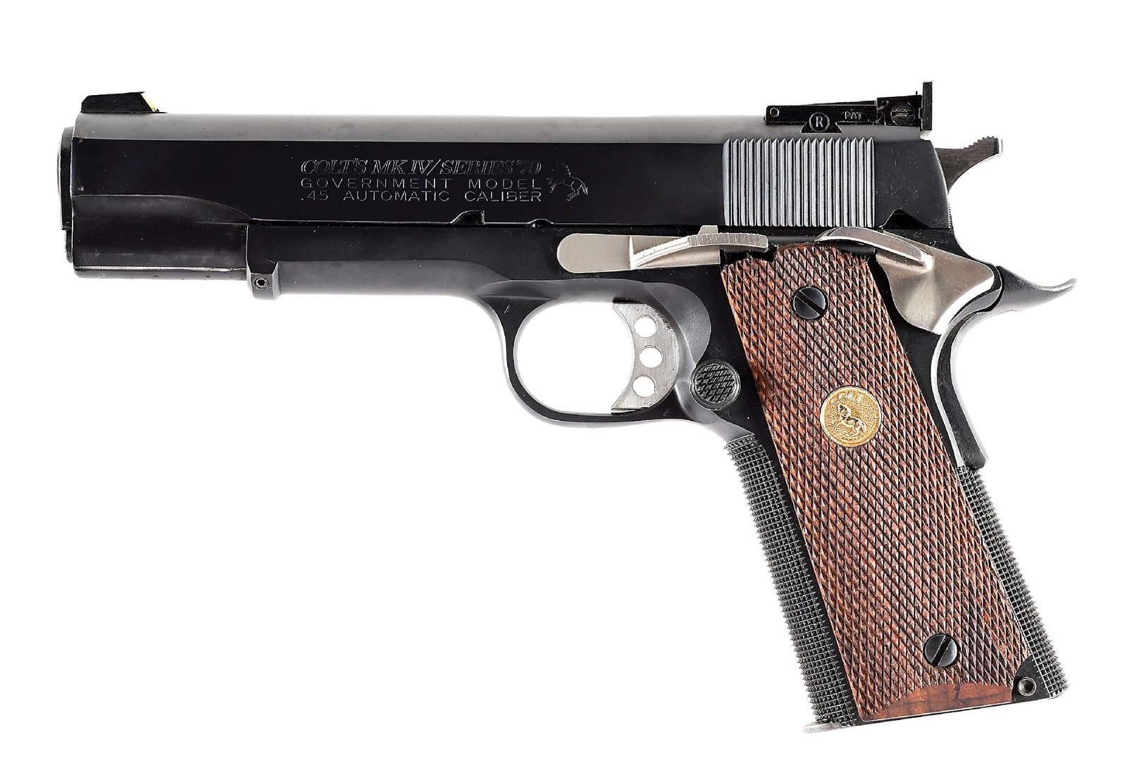(C) CLARK CUSTOM COMBAT COLT GOVERNMENT MODEL 1911 SEMI-AUTOMATIC PISTOL. (1 of 8)