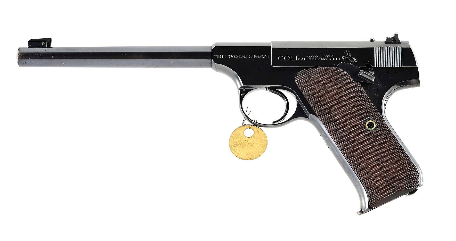 (C) COLT WOODSMAN TARGET .22 LR SEMI-AUTOMATIC PISTOL (1 of 8)