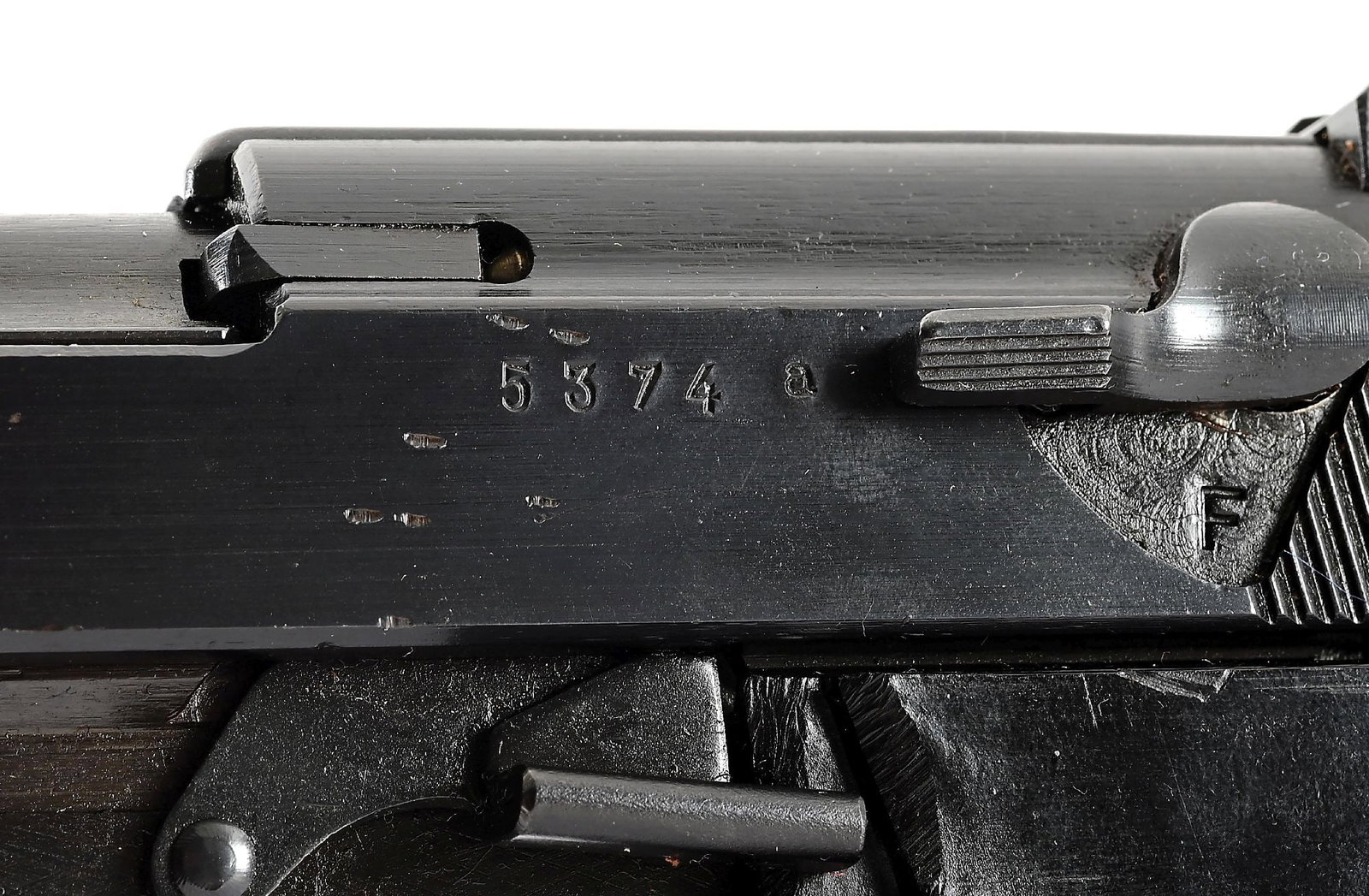 (C) WW2 MAUSER BYF 44 CODE P38 PISTOL - 8