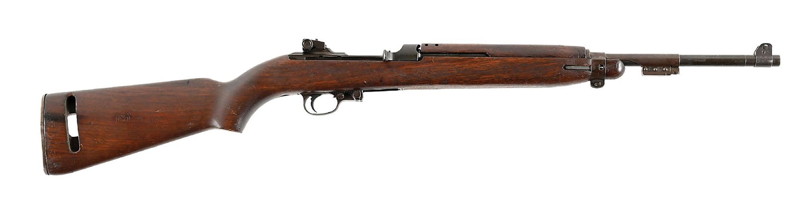 (C) WWII INLAND M1 CARBINE .30 CARBINE SEMI-AUTOMATIC RIFLE. (1 of 8)