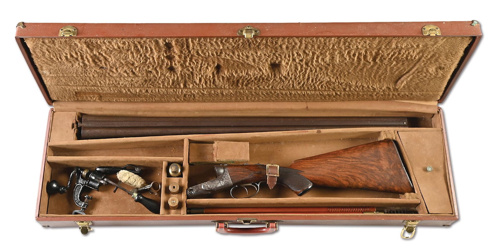 (A) PARKER D GRADE 12 GAUGE SIDE BY SIDE SHOTGUN (1 of 13)