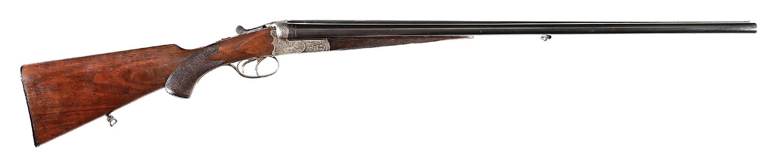 (C) REMO SIDE BY SIDE 16 GAUGE BOXLOCK SHOTGUN. (1 of 10)