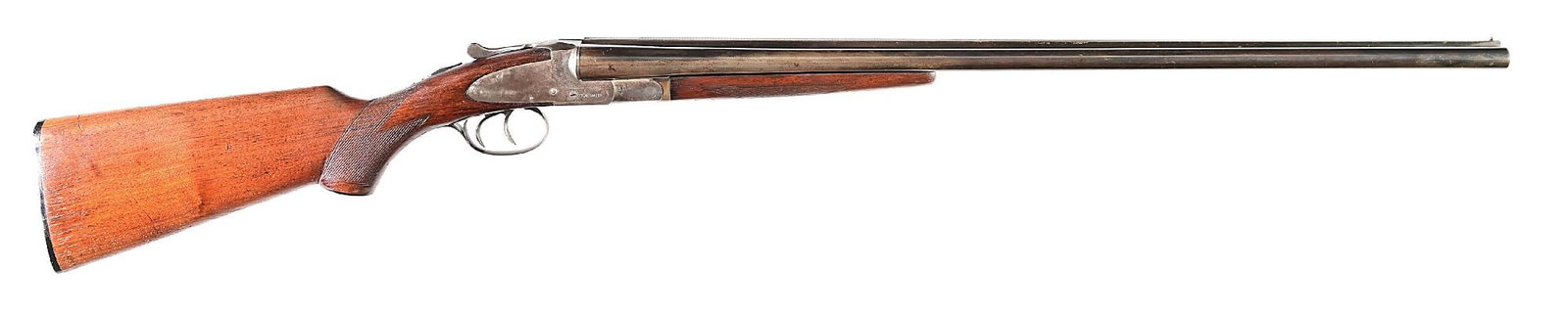 (C) LC SMITH FIELD GRADE 20 GAUGE SIDE BY SIDE SHOTGUN. (1 of 7)